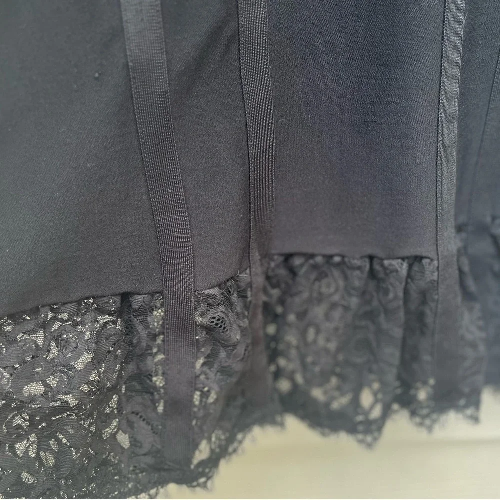 Nanette Lepore Black Sleeveless Lace Dress size XS - Picture 4 of 7